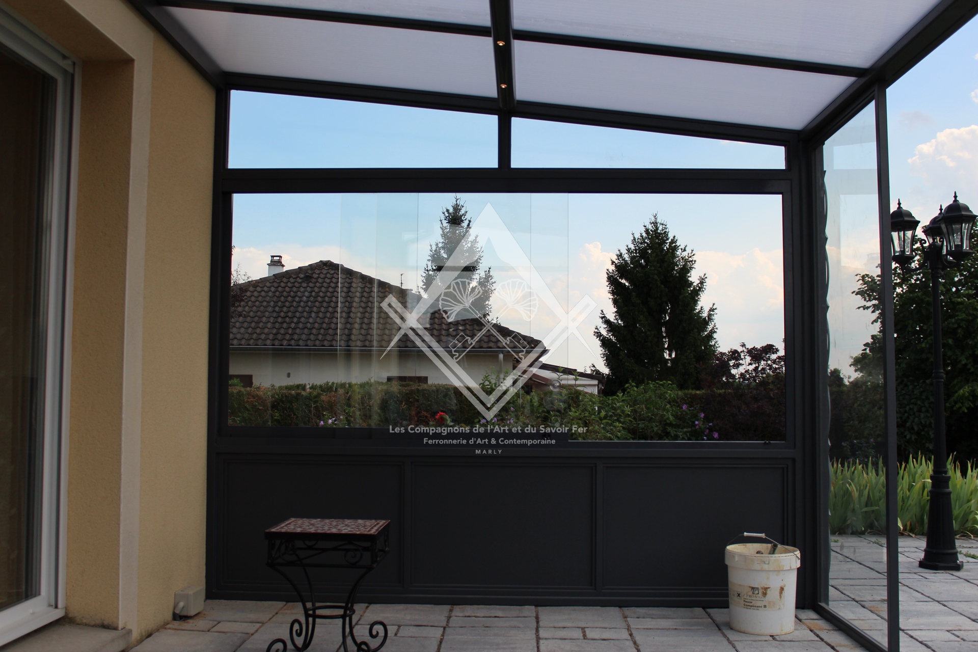 Pergolas et abris sur mesure en acier à Marly, Metz, Nancy, Thionville