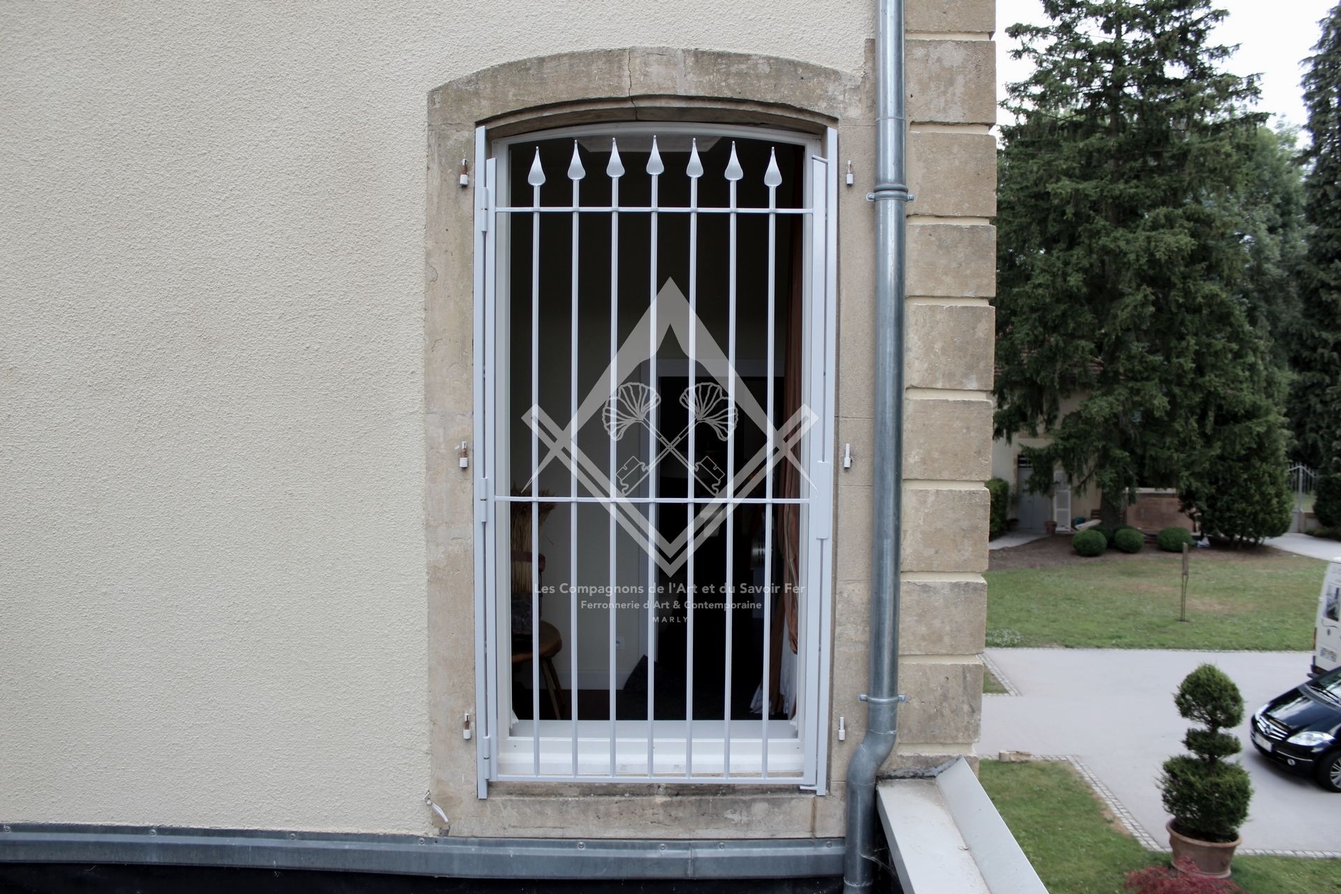 Grilles de protection en acier à Metz  Les Compagnons de l'art et du  savoir fer